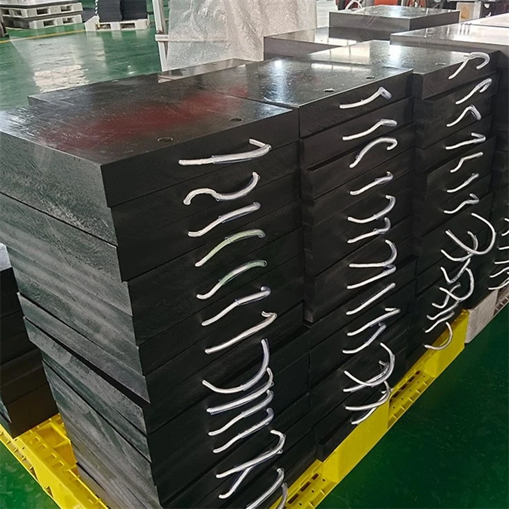 Crane pads for cold region equipment support projects
